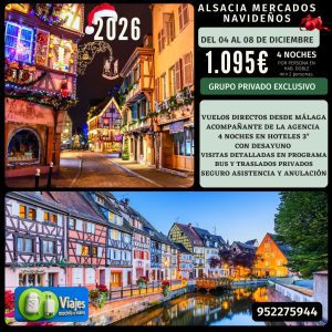 ALSACIA (4 al 8 de Diciembre 2026)