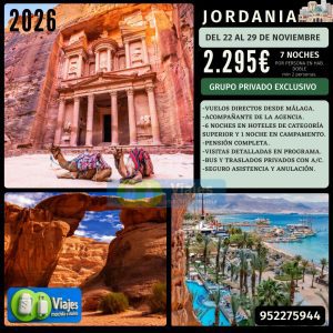 JORDANIA (22 al 29 de Noviembre 2026)