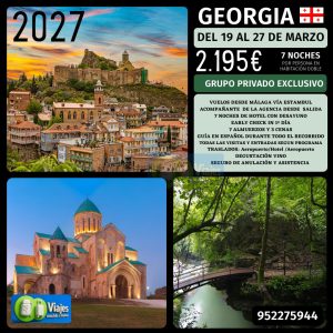 Georgia del 19 al 27 de marzo de 2027
